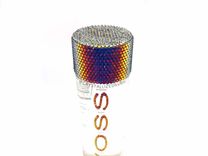 Crystallized Voss Glass Water Bottle Bling Genuine European Crystals Bedazzled 2 small