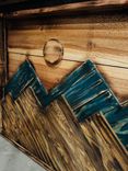 Mountain Scene Rustic Wall Decor | Mountain Moon Reclaimed Wall Art 4 small