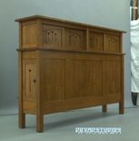 Custom Queen headboard.  2 small