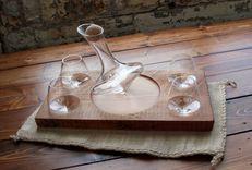 Tad Foursome Decanter And Wine Glass Set 3 small
