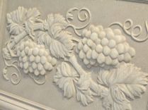 Relief Carved Grape Limestone Backsplash Tile Insert 5 small