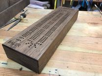 Cribbage Board With Internal Peg And Card Storage 3 small