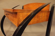 Custom Made Cherry Desk (D1) 2 small