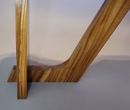 Nakashima Style Sycamore Side Table 2 small