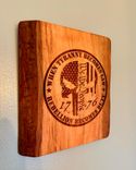 Solid Live Edge Cherry Wall Art, "We The People" 2 small