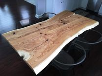 Live Edge Honey Locust Dining Room Table 1 small