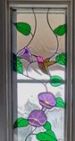 Stained Glass Sidelight - Morning Glory 1 small