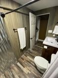 Corrugated Steel Shower 3 small