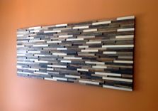 Rustic Wood Wall Art, Rustic Home Decor, Wood Wall Sculpture 2 small