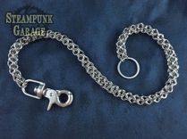 Wallet Chain - Stainless Steel - Inverted Round 3 small