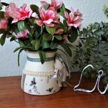 Honey Bee Jar Decorative Canister Bee Vase Makeup Organizer 3 small
