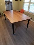 Farm House Kitchen Dining Room Table Rustic 3 small