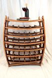 Wine Barrel Wine Rack - Alsace - Made From Retired California Wine Barrels 2 small