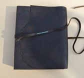 Personalized Leather Journal Handmade Bound Diary Notebook Sketchbook Engraved Leather 685b 1 small