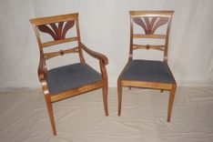 Contemporary Chairs In The Biedermeir Style 1 small