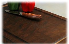End-Grain Black Walnut Cutting Board (Butcher Style) 2 small