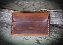 Custom Horween Leather Card Wallet 2 small
