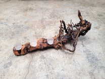 Grapevine Candle Holder Made From Retired Cabernet California Grapevines - 100% Recycled! 100121-67 2 small