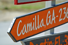 Destination Location Mileage Rustic Sign Post 3 small