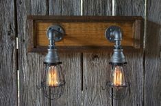 Rustic Vanity Two Light 3 small