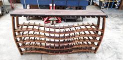 Wine Barrel Wine Rack - Brunello - Made From Retired California Wine Barrels 1 small