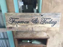 Custom Rustic Reclaimed Wood Sign 3 small