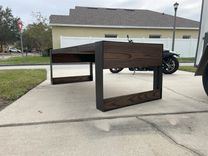Handmade Monarch Executive Desk 5 small