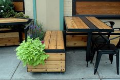 Outdour Resturant Seating 6 small