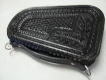 Bcl355 Large Oblong Pistol Case In “Midnight Black 1 small