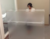 Acrylic Reception Desk - Hand Crafted And Made To Order, Custom Sizing And Features Never A Problem 1 small