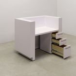 Custom Modern Reception Desk - Dallas U-Shape Desk 5 small