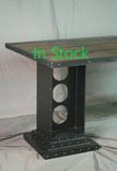Industrial Style Desk Bases, Table Base, Steel Table Legs, Executive Desk Legs With Rivets 1 small
