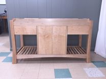 Japanese Inspired Master Bath Vanity 1 small