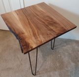 Live Edge Walnut End Table 3 small