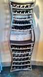 Large Wine Rack - Hour Glass - Made From Retired California Wine Barrels 5 small