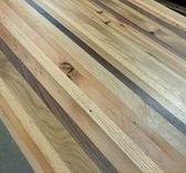 Reclaimed Wood Strip Coffee Table 3 small