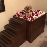 Dog Bed with stairs 1 small
