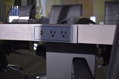 Concrete Conference Table (Epoxy) 4 small