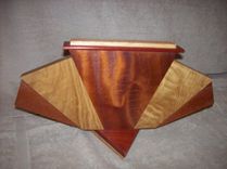 Wood Clock (Fan Clock) 3 small