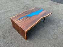 Live Edge Walnut Waterfall River Coffee Table 1 small