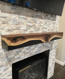 Walnut Suspended River Mantel 2 small