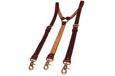 Red Leather Suspenders 3 small