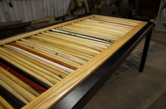 Upcycled Drum Stick Furniture 1 small