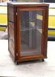 Custom Scotch Display Cabinet In Reclaimed Pallet Wood And Walnut 1 small