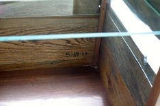 Custom Scotch Display Cabinet In Reclaimed Pallet Wood And Walnut 2 small