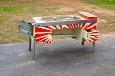 Pinball Machine Converted Into Home Office Desk 6 small
