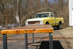 Reclaimed Wood And Steel Dining Tables 2 small
