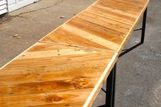 Reclaimed Wood And Steel Dining Tables 4 small