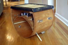 Upcycled Drum Stick Furniture 5 small