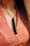 Ebony Organ Key Pendant 2 small